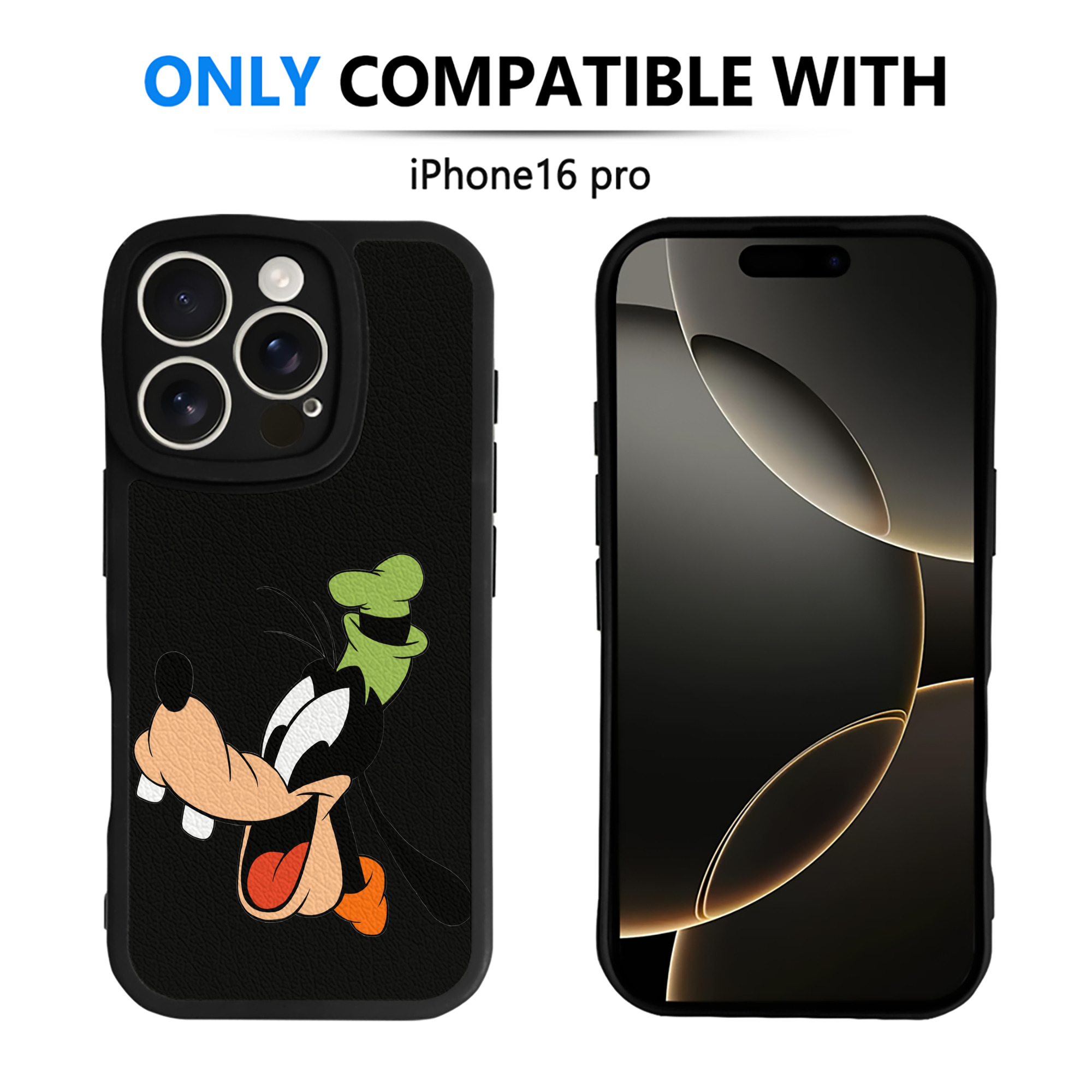 （画像用） ミッキーマウス Mickey Mouse 【iPhone 16シリーズ対応】シリコンスマホケース（レザー調） 材質：シリコン